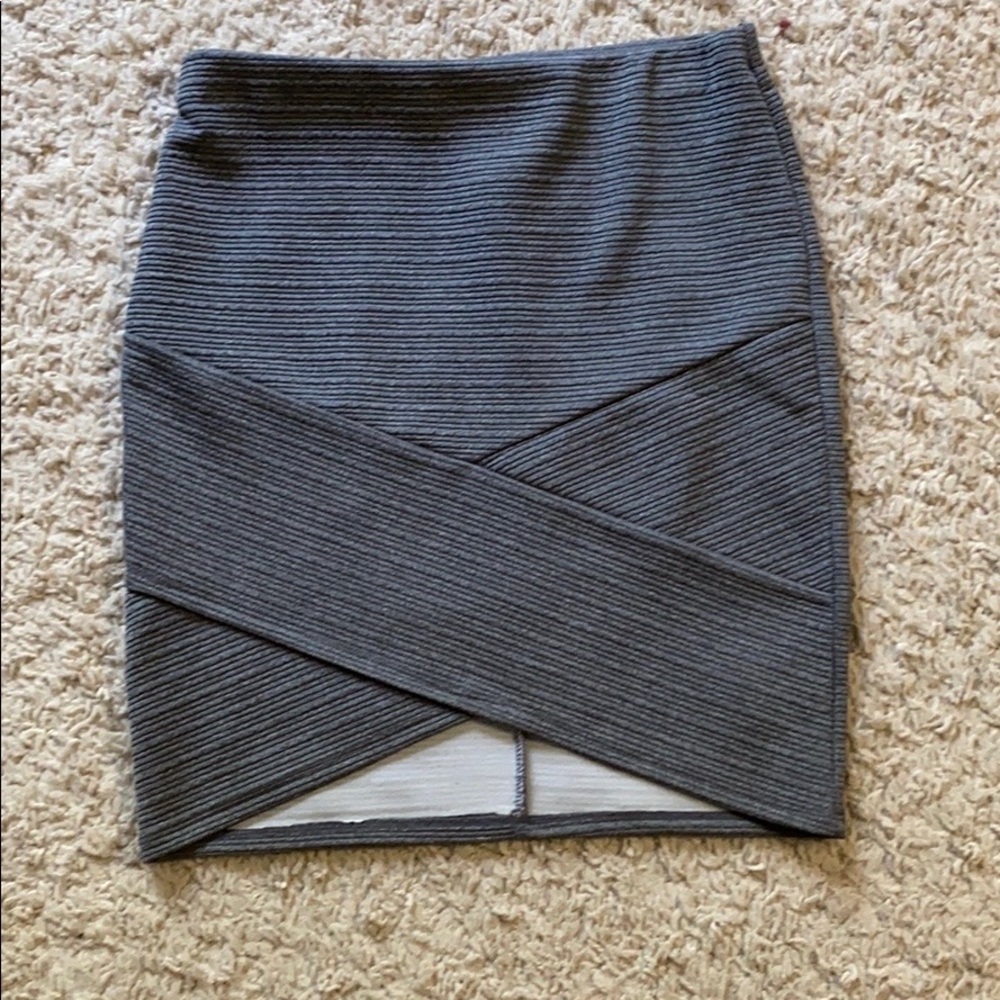 Short Grey Skirt